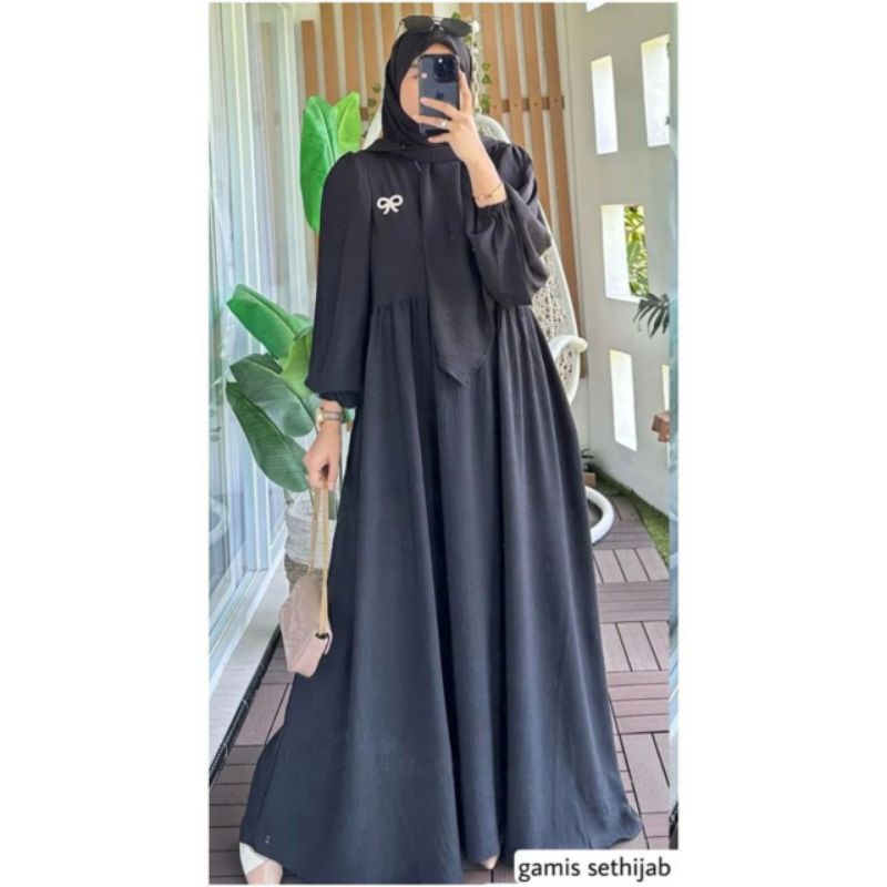 Gamis Syifa Set Hijab
