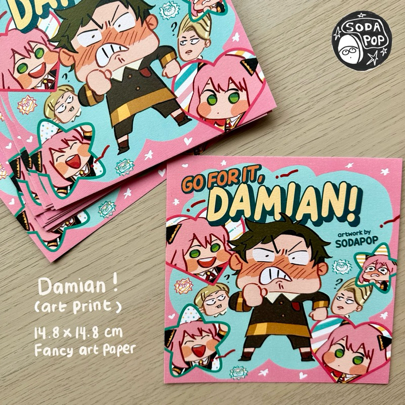 Art Print - Spy x Family (Damian)