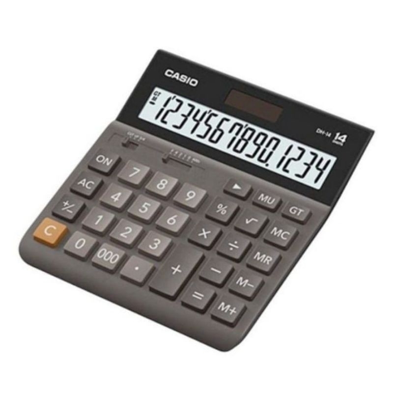 

CASIO DH 14 KALKULATOR DESKTOP MEJA 14 DIGIT / KALKULATOR KANTOR DH14