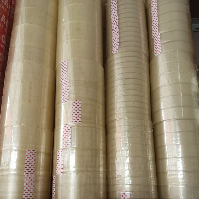 Lakban kasatria bening 1 Roll isi 6pcs