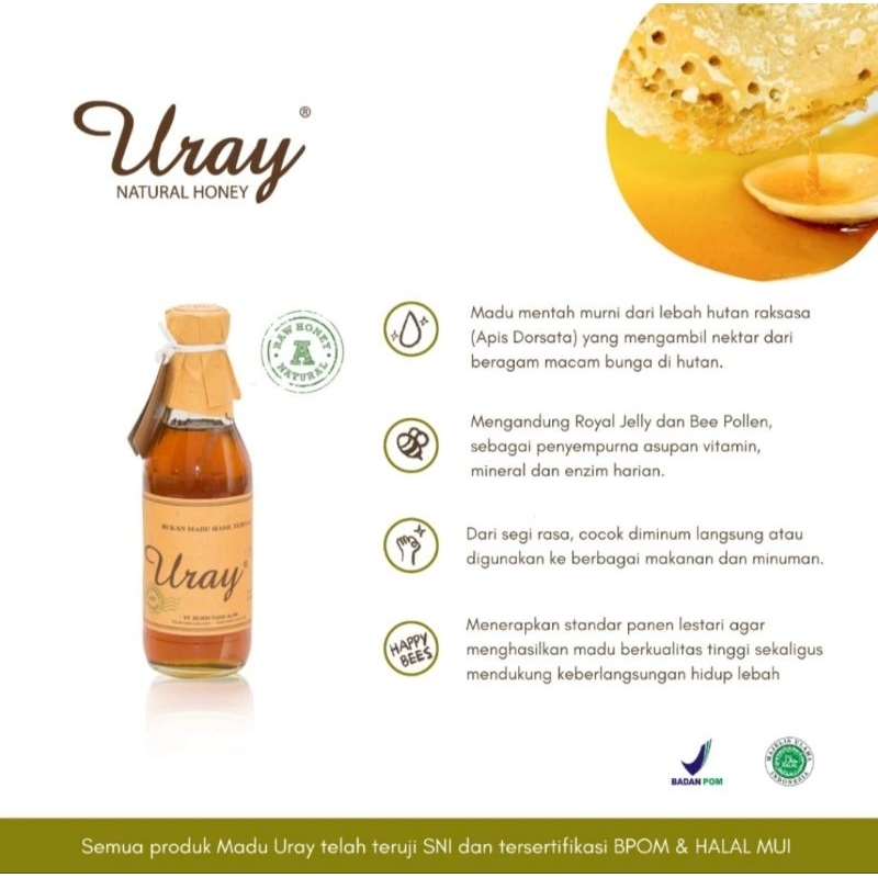 

madu uray 450gram