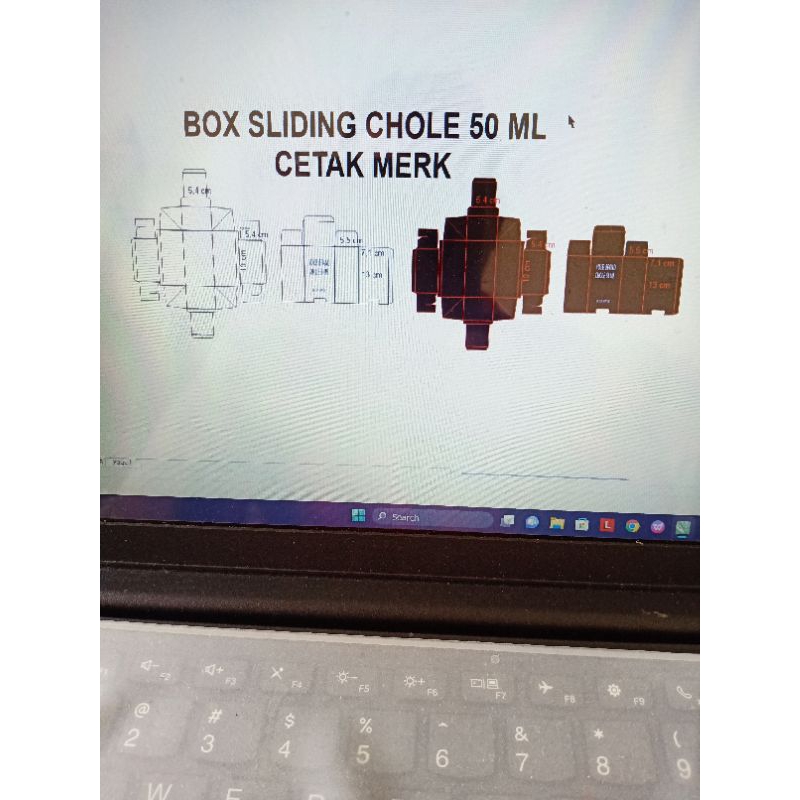 

Box Sliding Parfum Botol Chole 50 ml min.100 pcs Cetak Merk