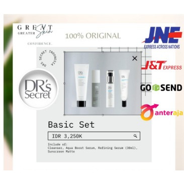 DR Secret Basic Set Original DR’s Secret