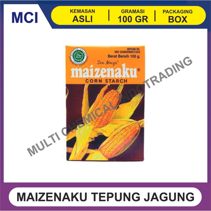 

TEPUNG MAIZENA MAIZENAKU 100 GR - 1 DUS 60 PCS / CORN STARCH