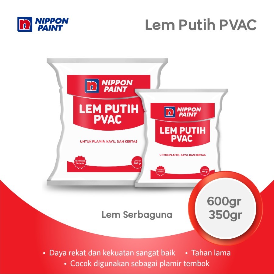 NIPPON LEM PUTIH SERBAGUNA LEM PUTIH PVAC LEM PUTIH BUKAN LEM FOX PUTIH