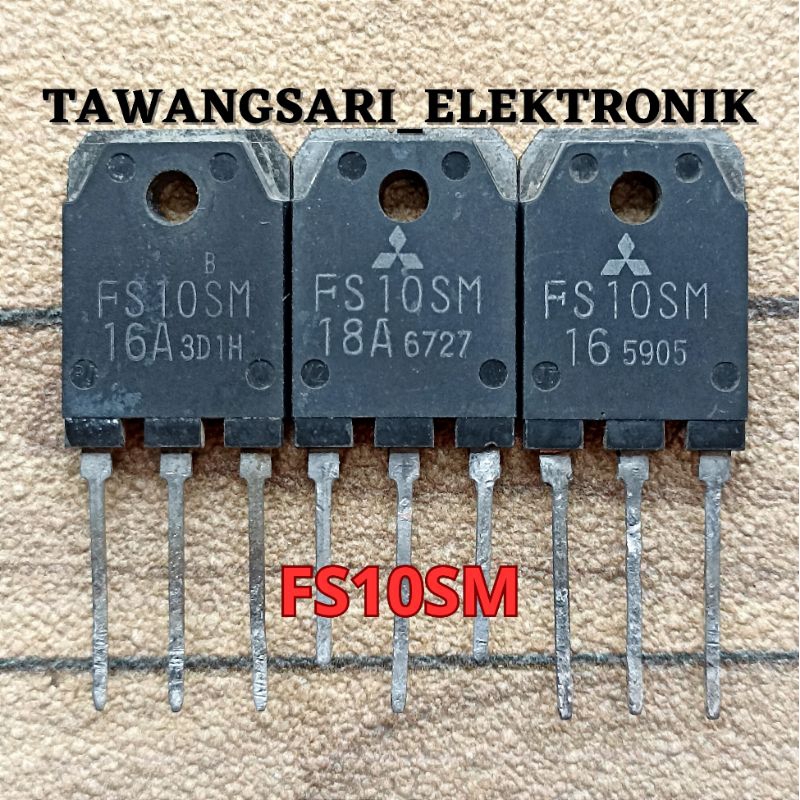FS10SM transistor mosfet fs10sm original fet fs10sm body besar ori cabutan
