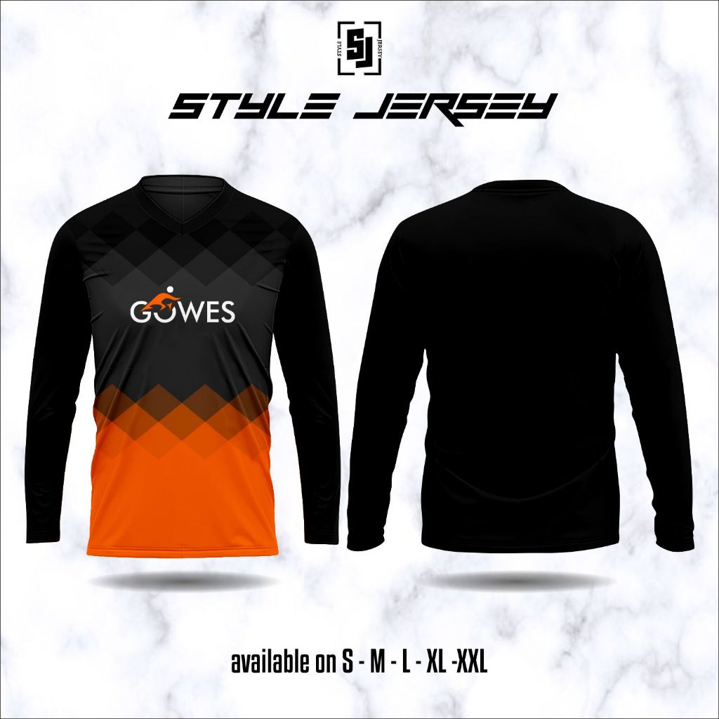 Kaos Jersey Sepeda 07 Baju Trail Lengan Panjang