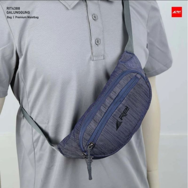 tas pinggang original arei galunggung waistbag arei outdoorgear