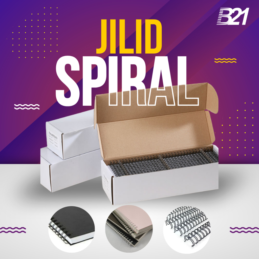 

B21 Jasa Jilid Buku Spiral
