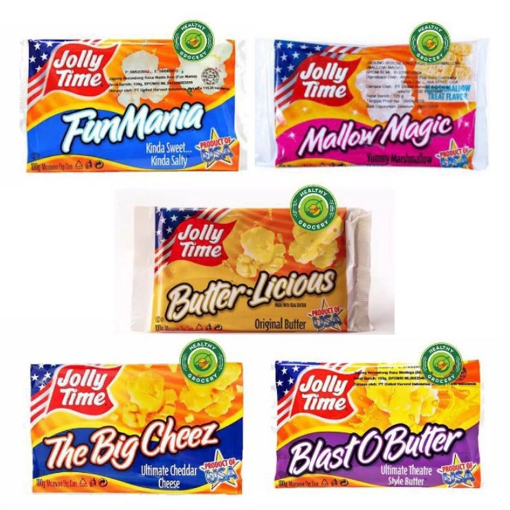 

Stock Banyak Jolly Time Pop Corn 100gr →Murah