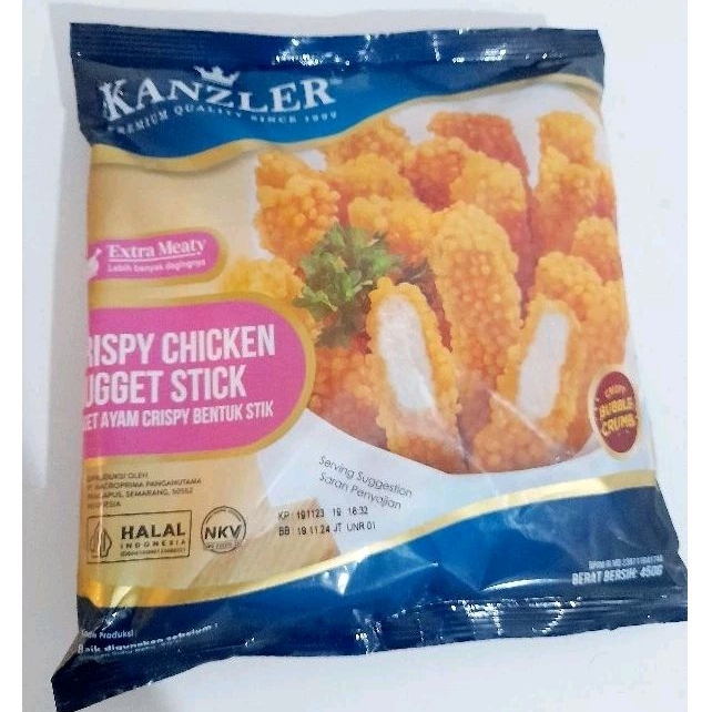 

Kanzler Crispy Chicken Nugget Stick 450 gram