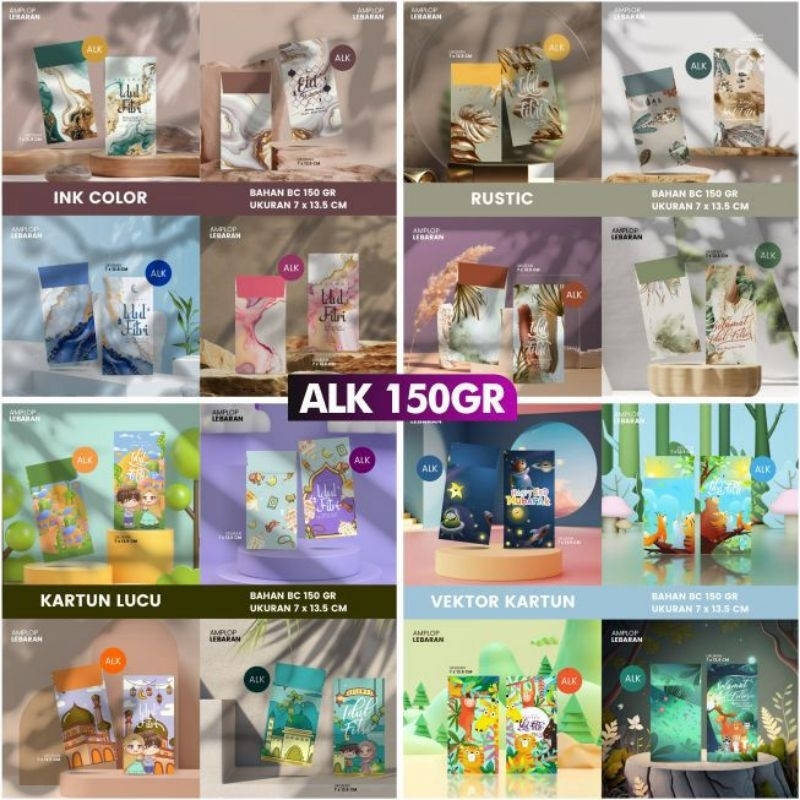 

AMPLOP LEBARAN / AMPLOP IDUL FITRI / ALK 150 GR