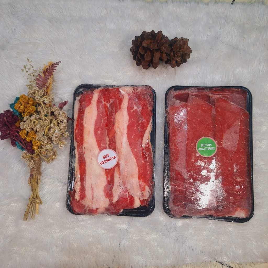 

Beef Slice 250gr (Lemak / Non Lemak)