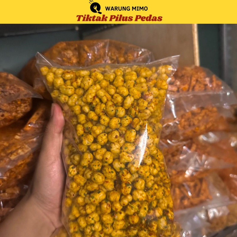 

Tiktak Pilus Cikur Pedas 100gram