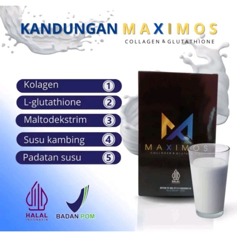 

MAXIMOS Susu kambibg etawa kolagen 200gr