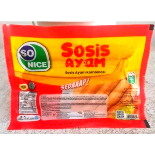 

sosis ayam kombinasi by so nice 375g