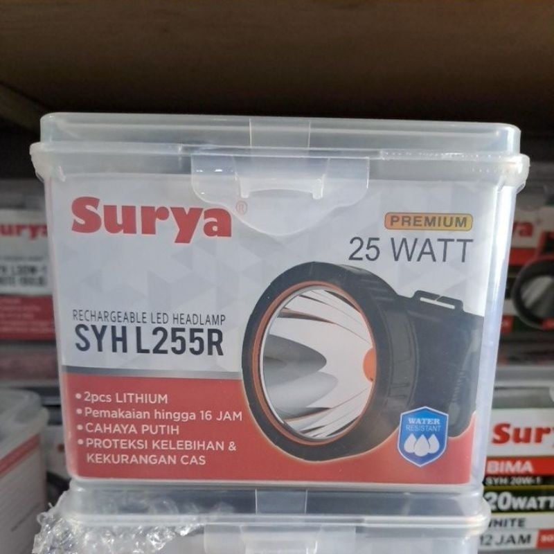 Senter Kepala Surya 25 Watt