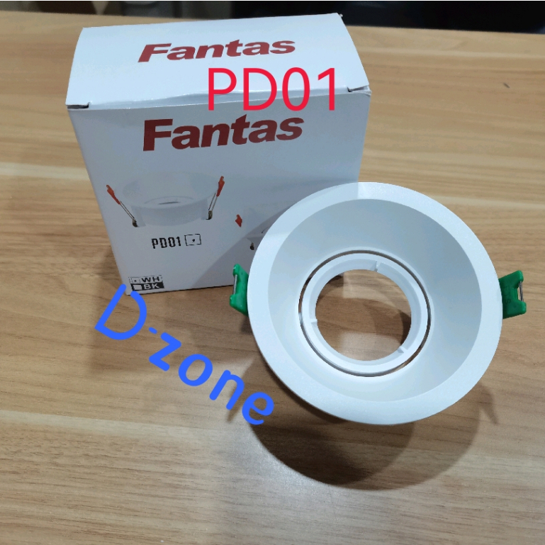 Kap Lampu downlight MR16 corong MR16/housing halogen MR16 fantas