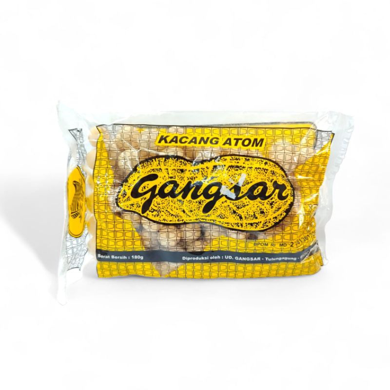 

Gangsar Kacang Atom Hitam 180gr-Makanan Ringan-Toserba Gadjah-Ekonomis XJ 628