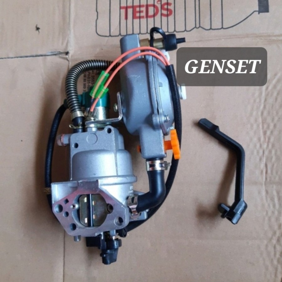 Converter Carburator Karburator Gas LPG Genset 5000 Watt