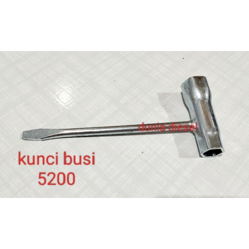 kunci busi 13-19 mesin chainsaw senso 5200 5500 5800 mesin potong kayu spark plug sleeve