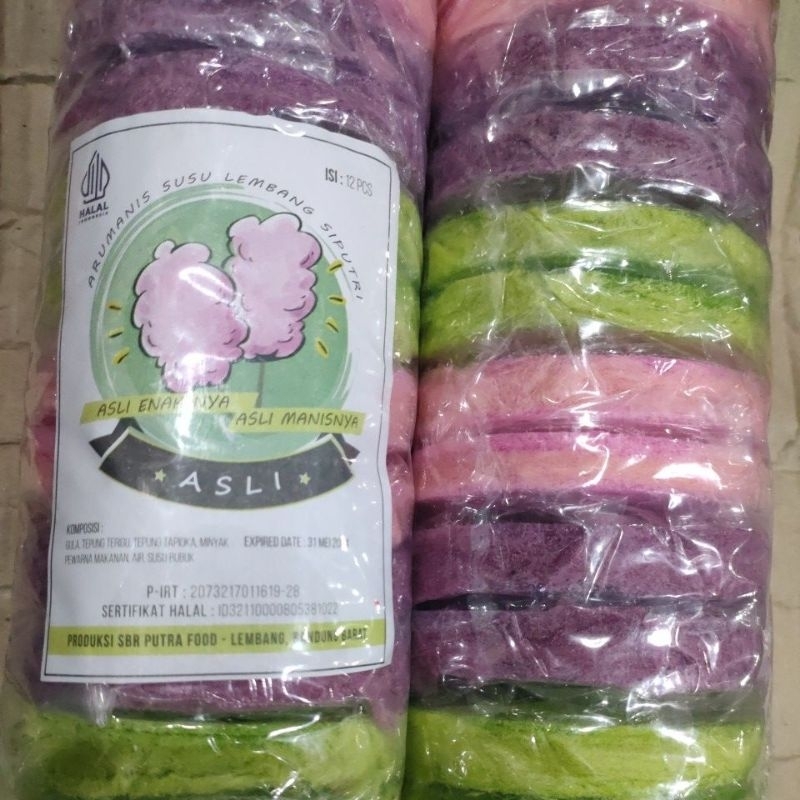 

arumanis susu lembang siputri rambut nenek isi 12 pcs
