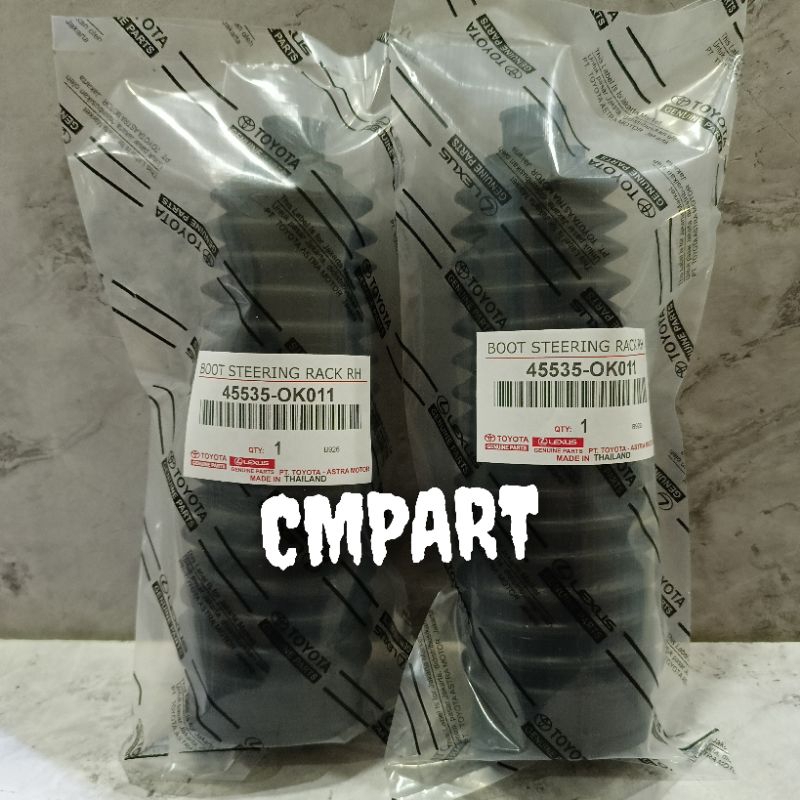 BOOT STEERING RACK RH KARET BOOT STEERING RACK KANAN TOYOTA INNOVA HILUX FORTUNER