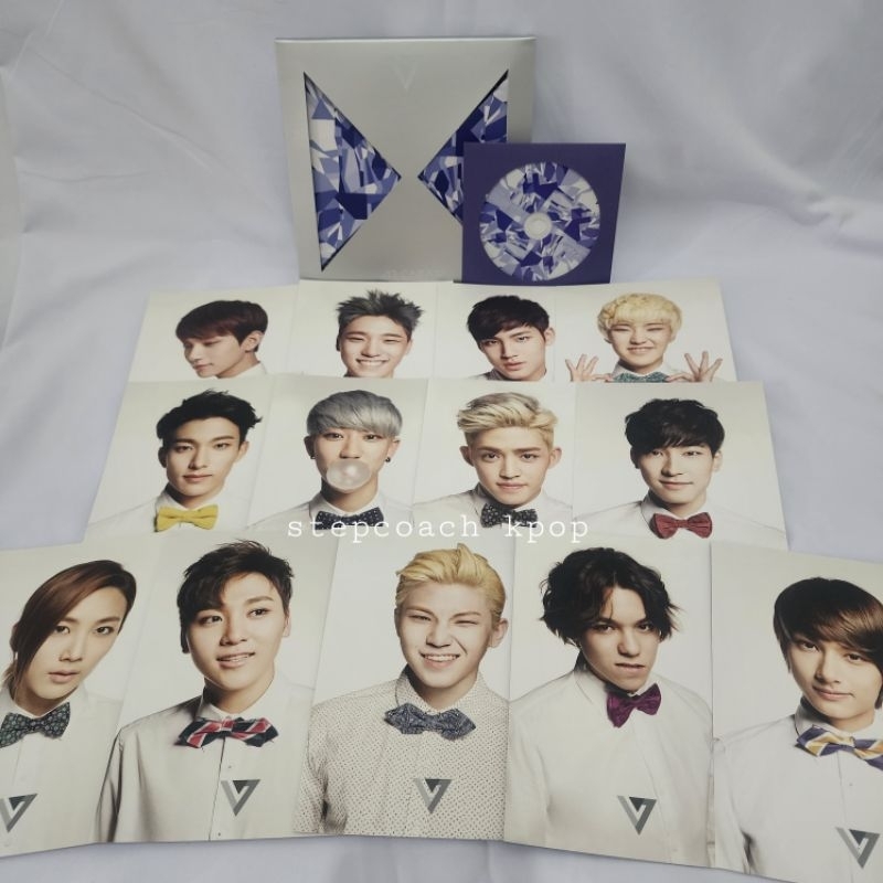 Seventeen 17Carat Album Unsealed Fullset