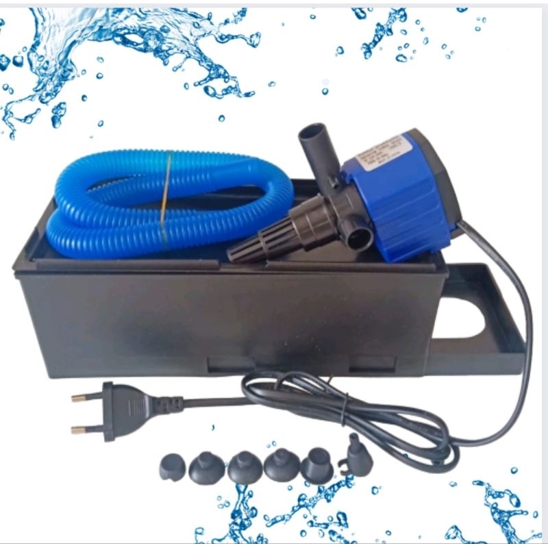 BOX FILTER KYOTO P 203K Pompa set lengkap filter aquarium