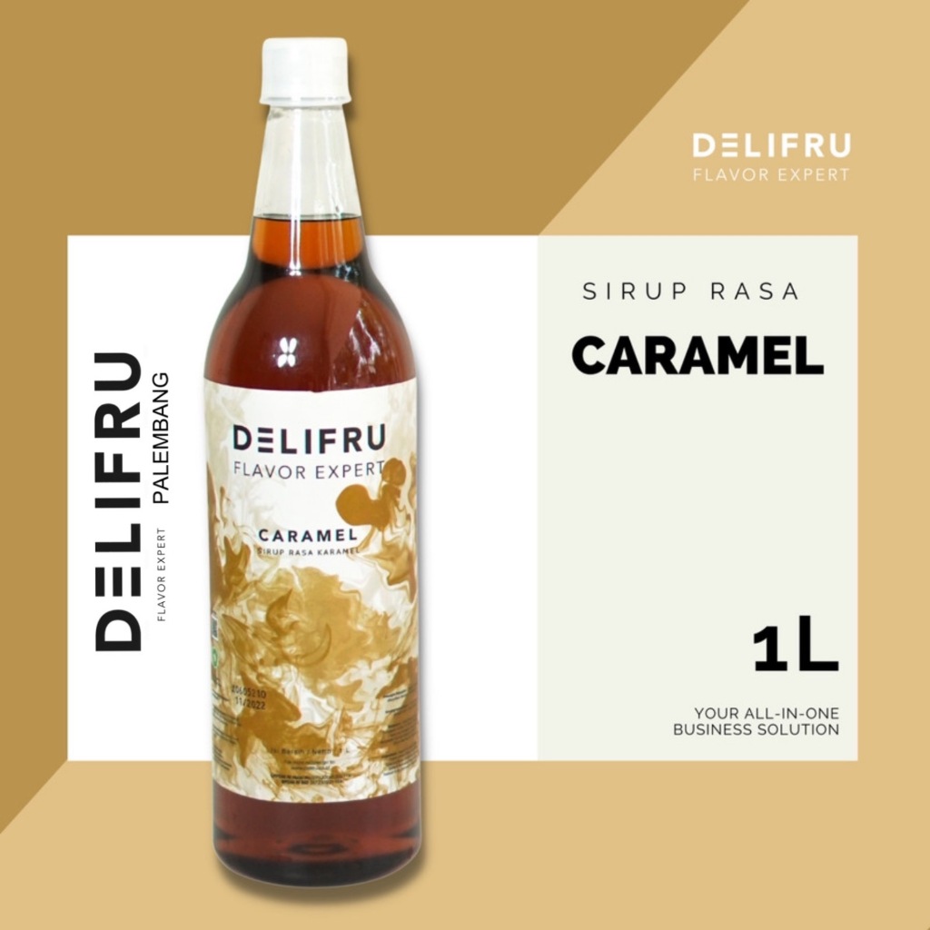 

Delifru Syrup Caramel - Sirup Karamel 1 Liter