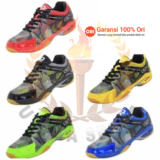[BOLEH TUKAR UKURAN] Sepatu Badminton Hiqua Duramax Hi-Qua / Hi Qua
