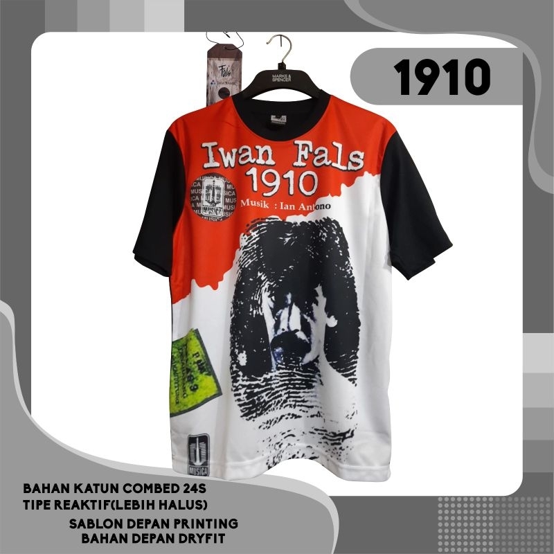 KAOS IWAN FALS 1910 ORIGINAL GUBUG FALS GF CLOTH
