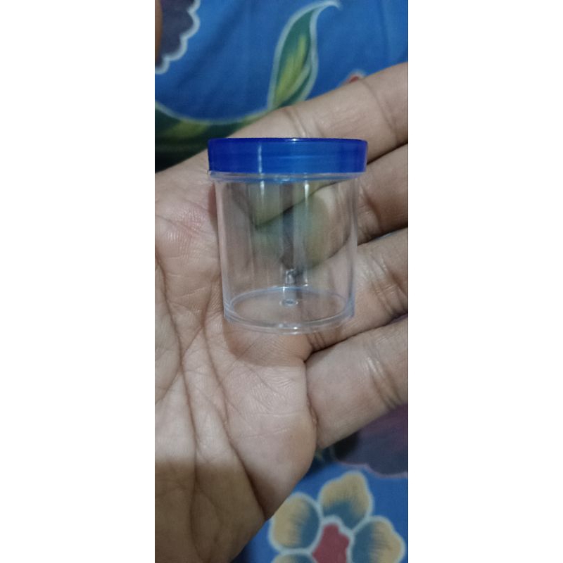 botol salep pot urine 20cc ml tutup biru botol bening botol obat