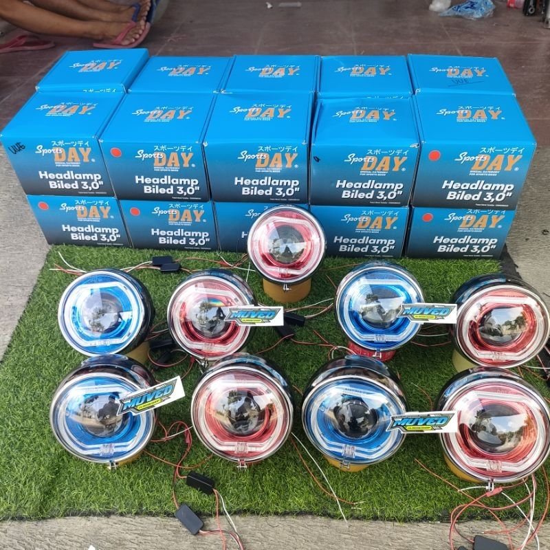 LAMPU BILED REFLEKTOR BATOK CB 125 SET LAMPU BILED