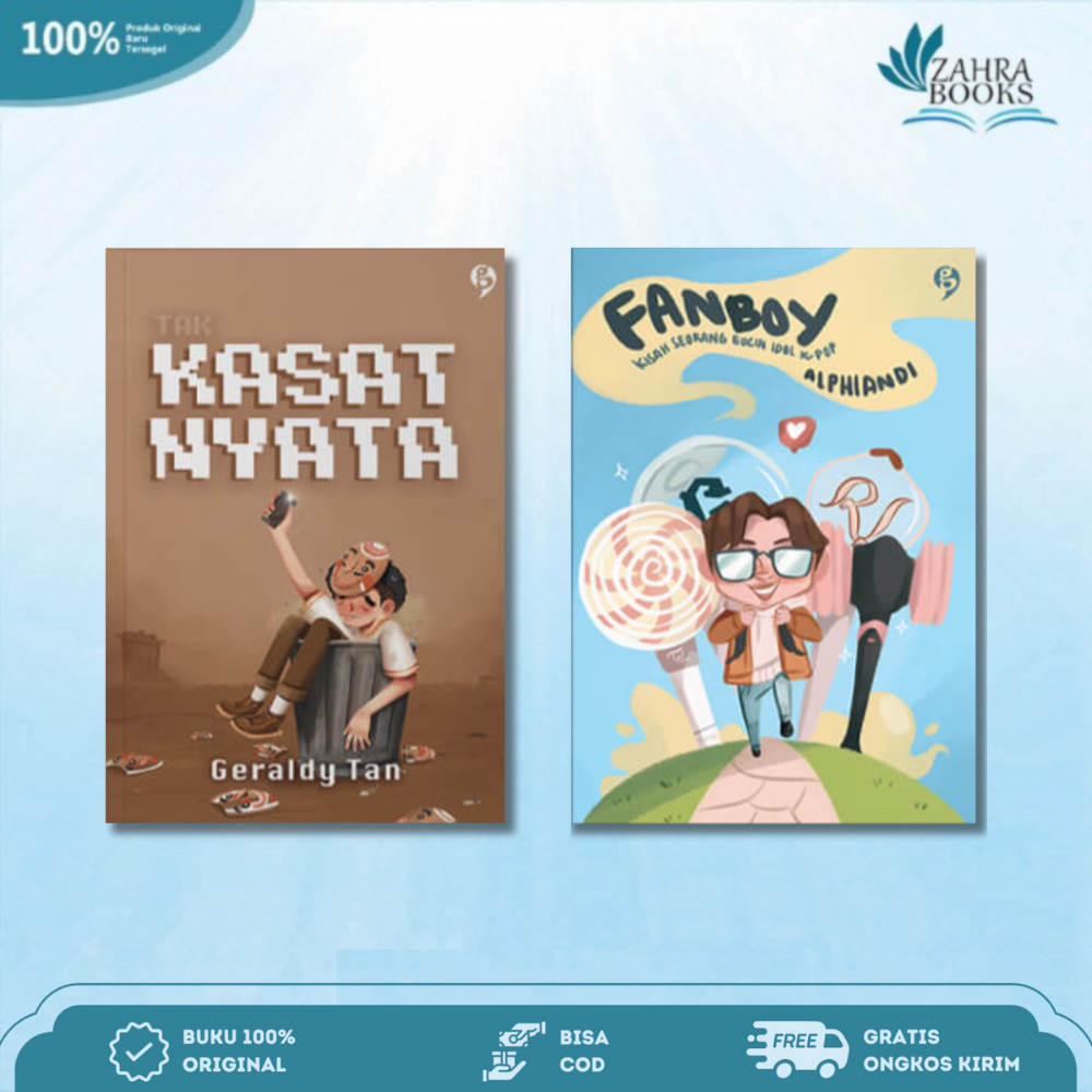Novel Fanboy Karya Alphiandi & Novel Kasat Nyata Karya Geraldy Tan - KBC