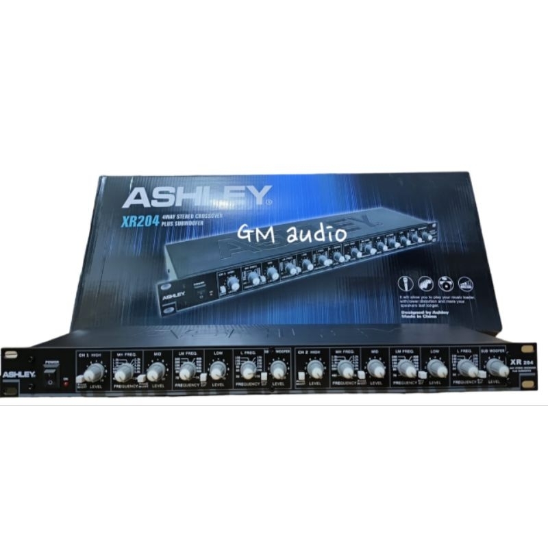 crossover ashley xr204 plus subwofer crosover ashley
