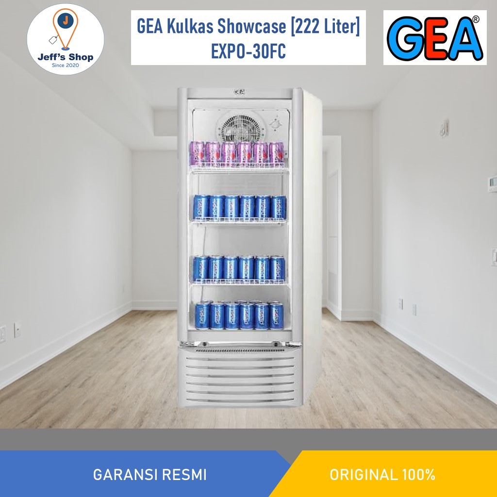 GEA Kulkas Showcase [222 Liter] EXPO 30FC