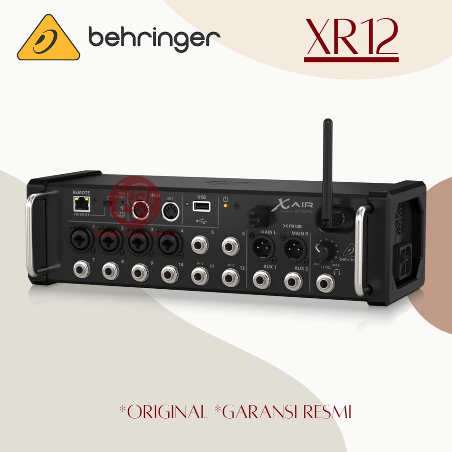 Behringer X AIR XR12 Digital Rackmount Mixer
