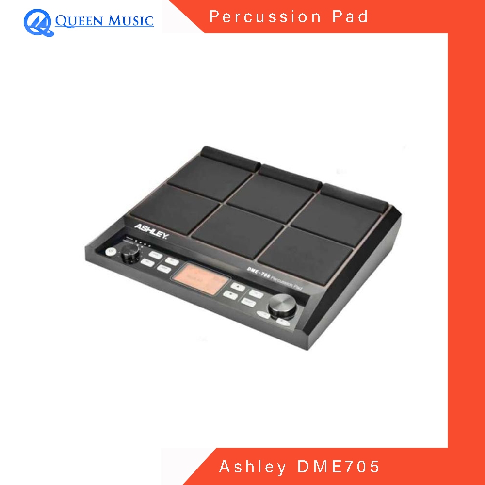 Drum Electrik DME 705 Percussion Pad Ashley dme705