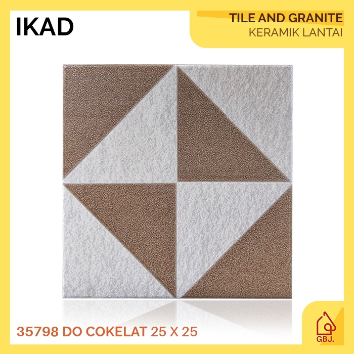 KERAMIK IKAD 25 X 25 COKELAT SL37598DO / KERAMIK LANTAI KAMAR MANDI / KERAMIK LANTAI KAMAR MANDI