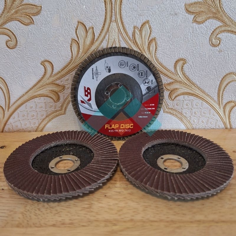 mata gerinda amplas susun flapdisc 4 inch