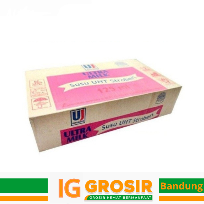 

Ultra Milk Strawberry 125ml 1 Dus isi 40 pcs