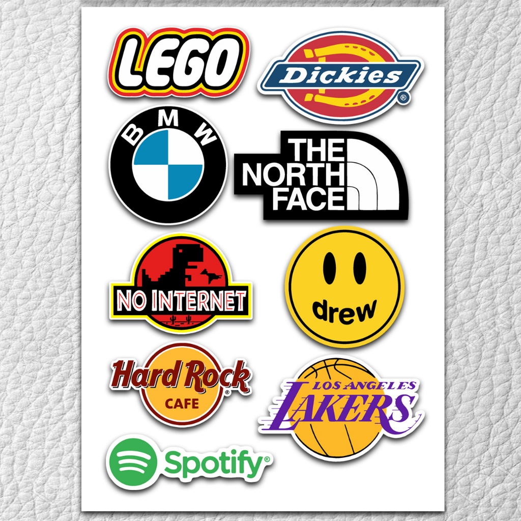 

Stiker Pack Brand Aesthetic | Stiker Hp | Stiker Laptop | Stitker Tumblr