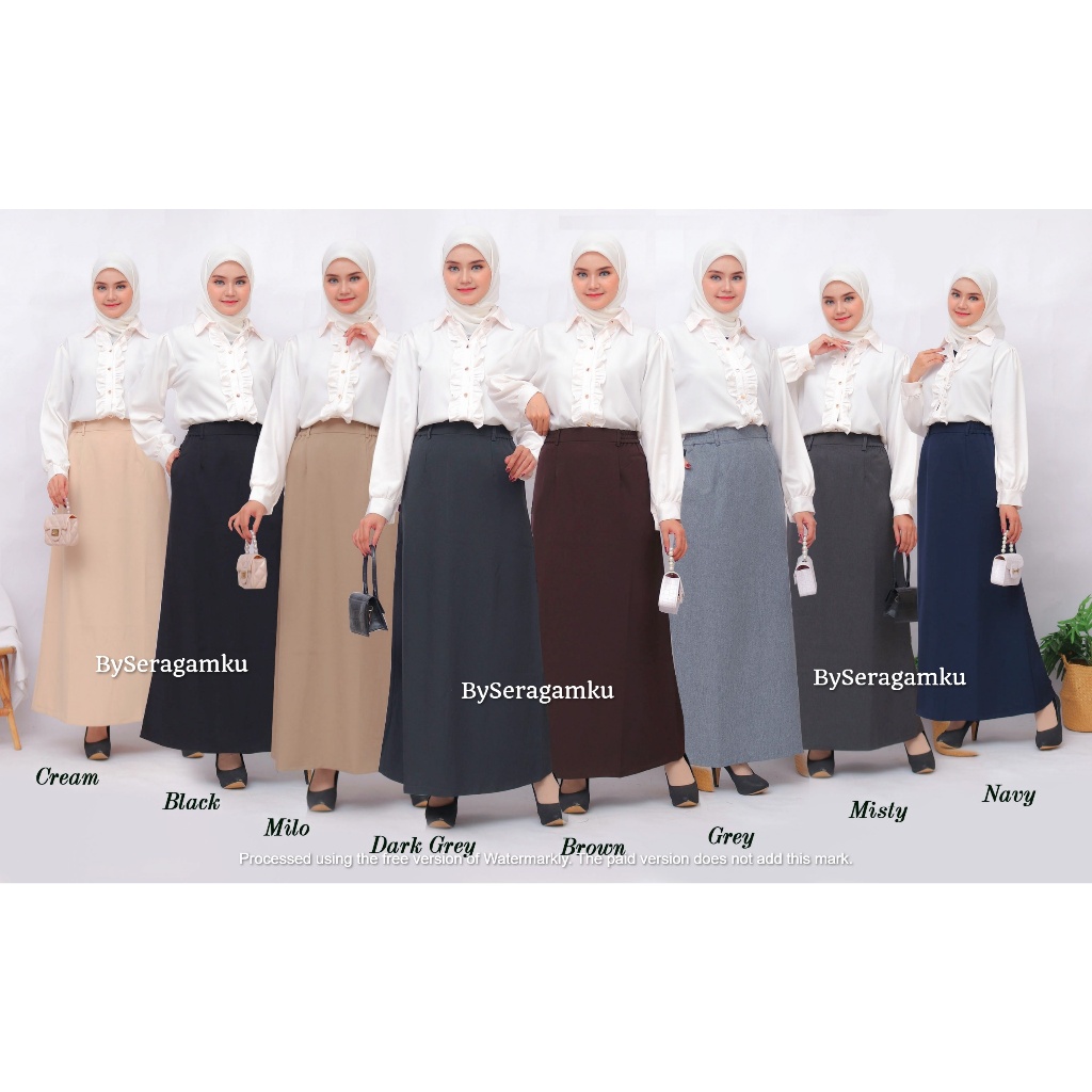 Rok Panjang Model A-Line