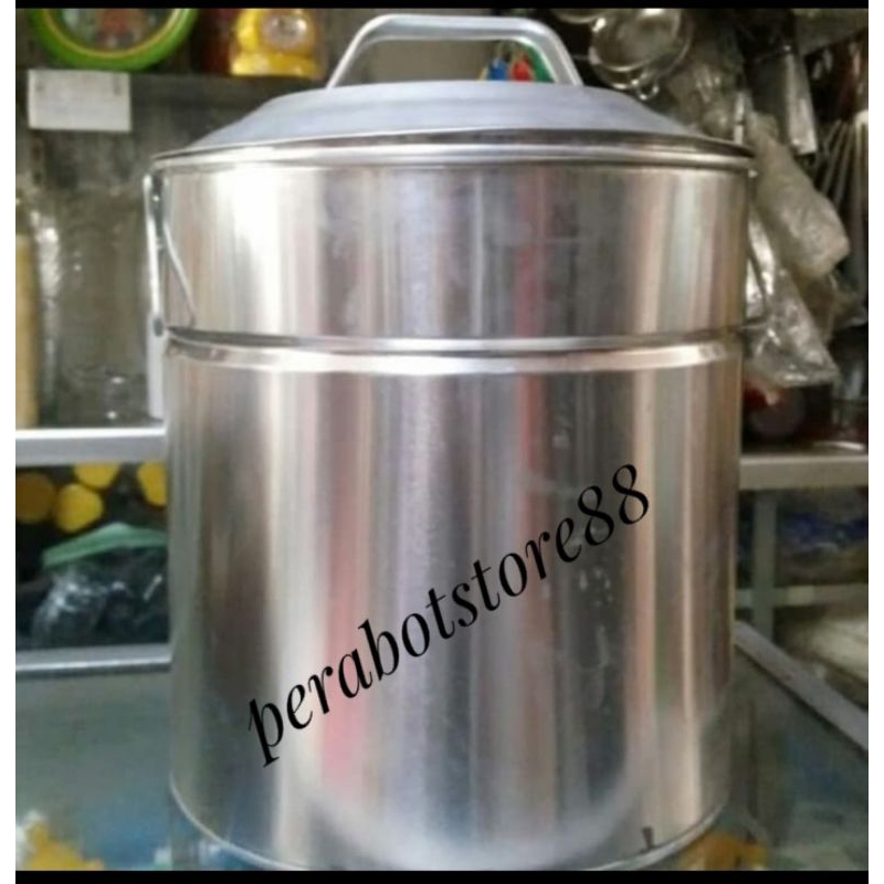 dandang bakso alumunium/tong bakso malang/tong air diameter 40 cm