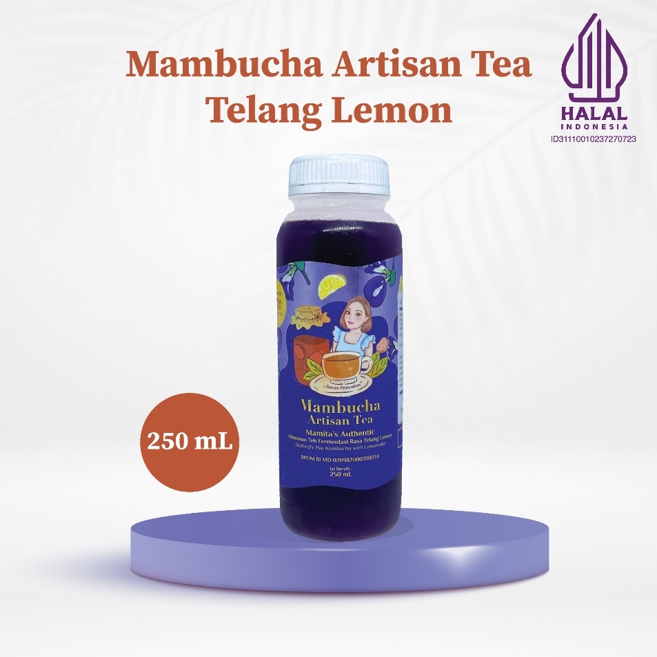 

Best Product Kombucha Butterfly Pea Lemonade Mambucha 250ml