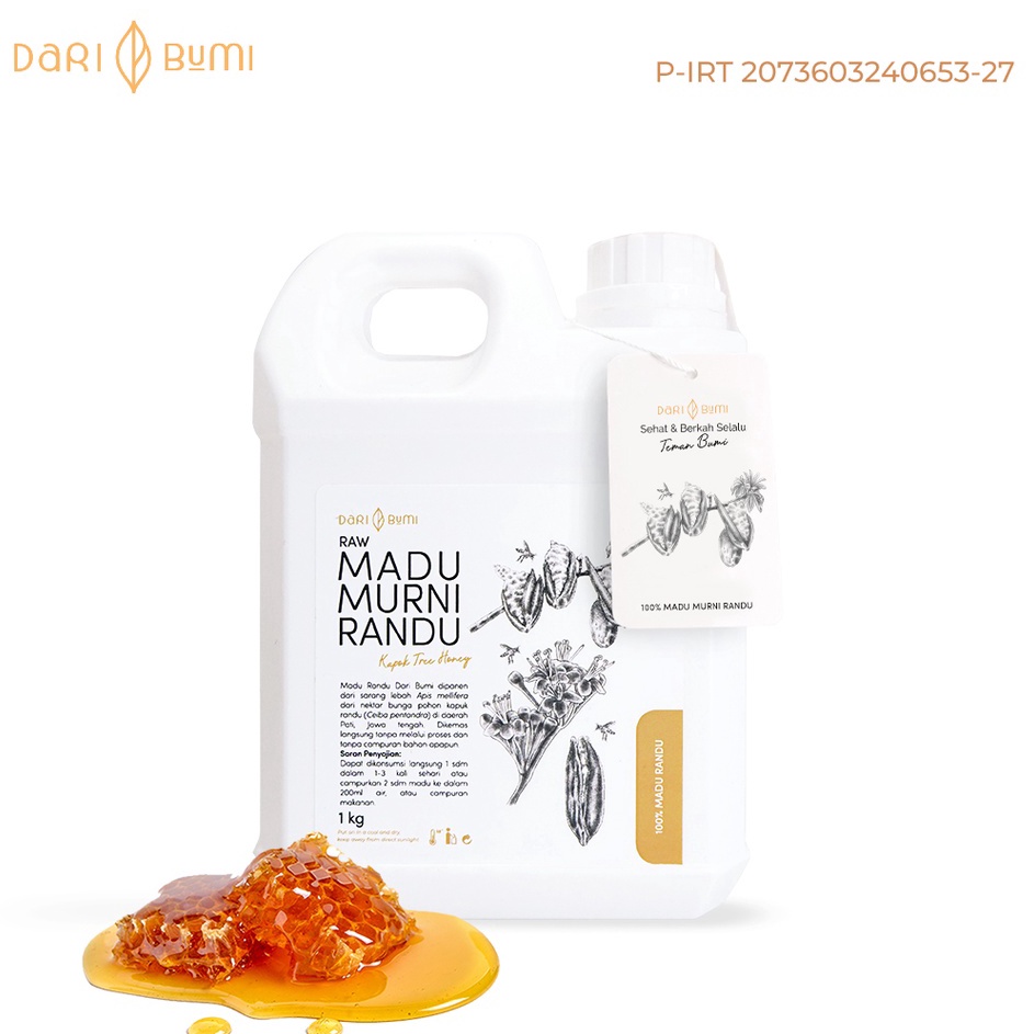 

Terkini Dari Bumi Madu Murni Randu 1 Kg Premium Pure Original