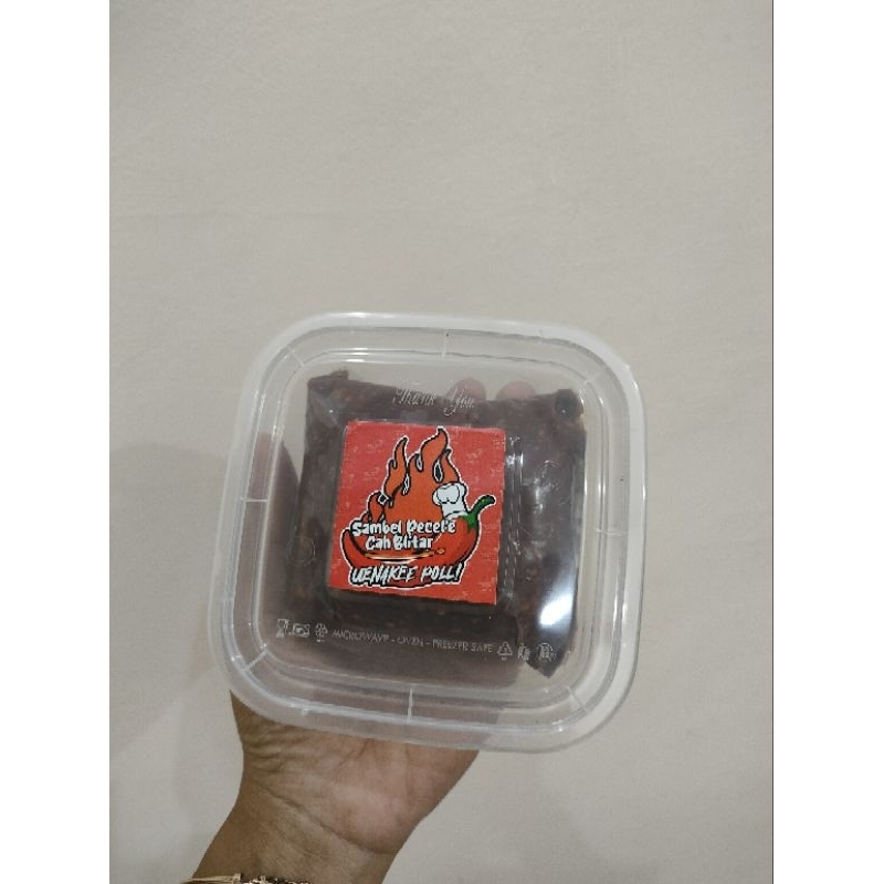 

SAMBEL PECEL/sambel pecel'e cah blitar/sambel pecel khas blitar/250gram/kemasan vacum
