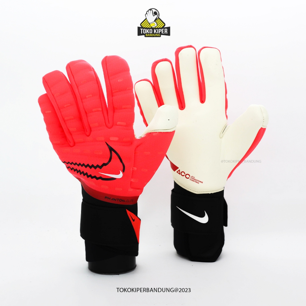 Sarung Tangan Kiper - Nike GK Phantom Elite Red