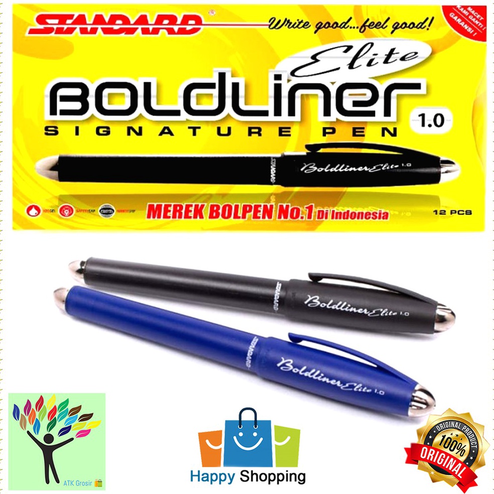 

Dijual Murah!! PULPEN BOLDLINER ELITE 1.0 - STANDARD ↕Best Produk